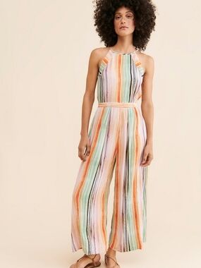 2x Anthropologie Bl-nk London Gallery Row Jumpsuit